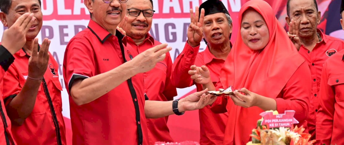 HUT PDIP Ke-51, Ridwan Andi Wittiri: Tak Ada Kata Mundur untuk Majukan Indonesia! HUT PDIP Ke-51, Ridwan Andi Wittiri: Tak Ada Kata Mundur untuk Majukan Indonesia!