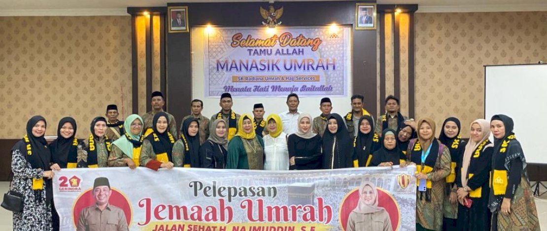 NJM Berangkatkan Umroh Doorprize Jalan Santai Rekor MURI