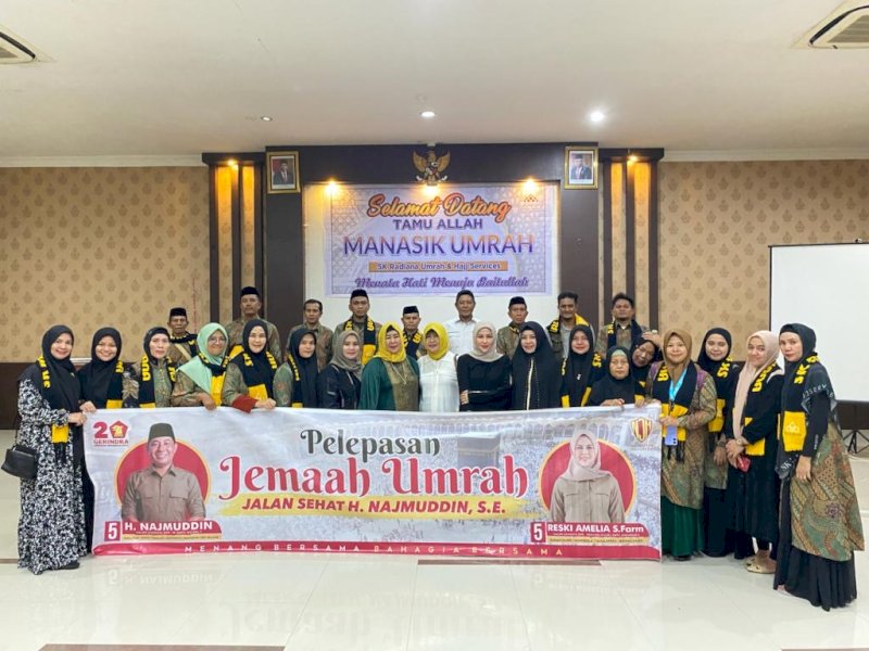 NJM Berangkatkan Umroh Doorprize Jalan Santai Rekor MURI