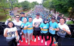 Antusiasme Tinggi! Bupati Gowa Lepas 3.700 Pelari di Gowa Run 2024"