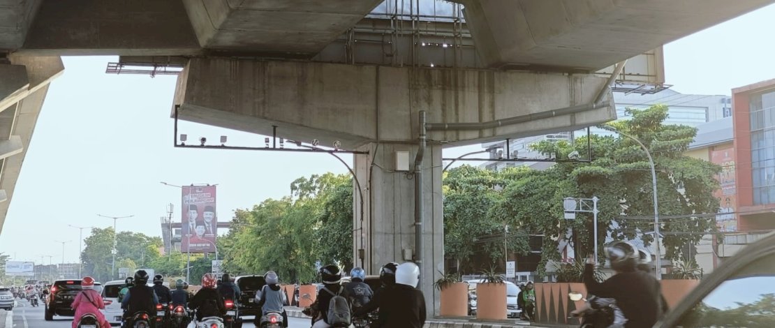 ETLE di Jalan AP Pettarani Makassar.