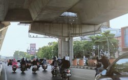 Aksi Konvoi Pemotor Ugal-ugalan Terekam ETLE di AP Pettarani