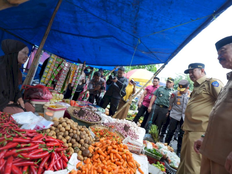 Awal Tahun, Harga dan Stok Kebutuhan Pokok di Pasar Tradisional Stabil