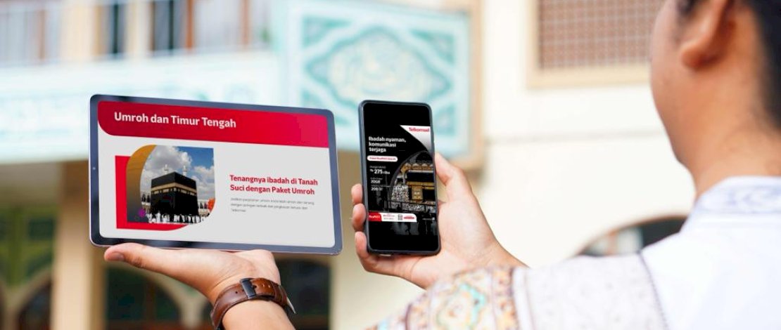 Agar dapat beribadah dengan lebih nyaman, selalu terhubung, dan berkomunikasi lancar dari tanah suci, Pelanggan Telkomsel PraBayar maupun Telkomsel Halo (Pascabayar) dapat memperoleh dan mengaktifkan Paket RoaMAX Umroh melalui MyTelkomsel, dengan harga mulai Rp275 ribu, kuota data/internet hingga 20 GB, dan masa aktif hingga 17 hari.