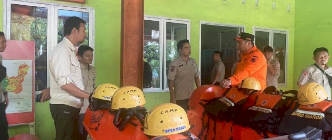 Bupati Maros Minta BPBD Siaga 24 Jam  Hadapi Gelombang Bencana Angin Kencang
