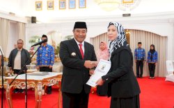 Dilantik Pj Gubernur Bahtiar, Besse Rasida Jabat Dokter Ahli Utama Pemprov Sulsel