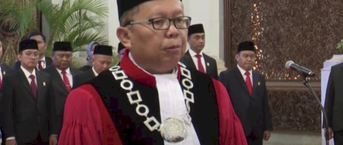 Presiden Jokowi Lantik  Arsul Sani Sebagai Hakim Mahkamah Konstitusi