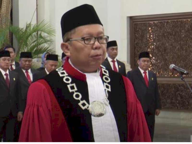 Presiden Jokowi Lantik  Arsul Sani Sebagai Hakim Mahkamah Konstitusi