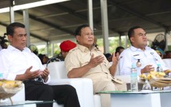 Prabowo Ucapkan Terimakasih Kepada Mentan Amran