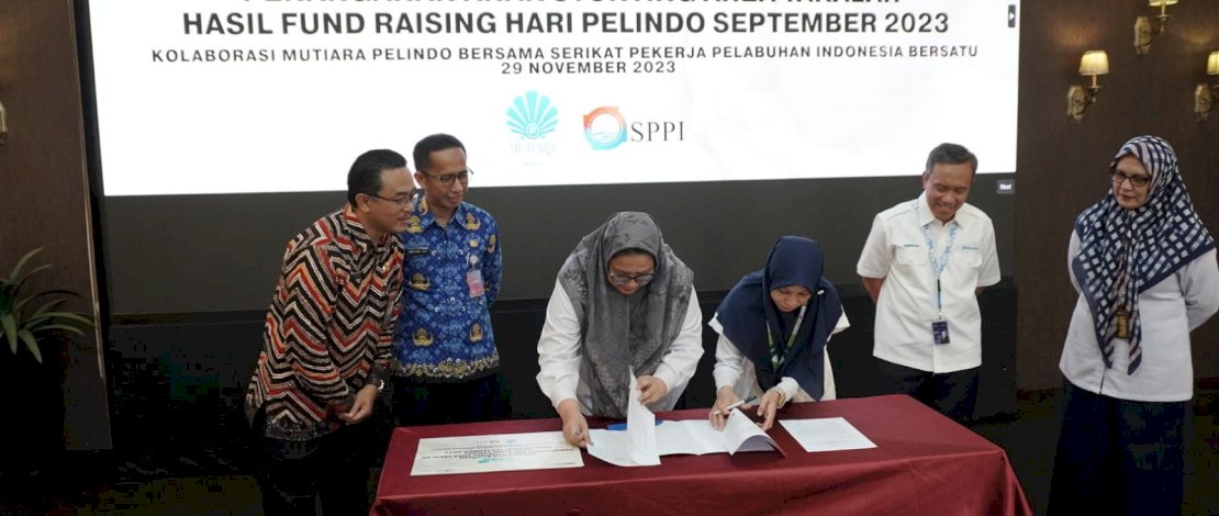 Kepala Perwakilan Badan Kependudukan dan Keluarga Berencana Nasional (BKKBN) Provinsi Sulawesi Selatan, Shodiqin, menandatangani nota kesepahaman bersama PT Pelabuhan Indonesia (Persero) terkait penyaluran bantuan penanganan anak stunting di Kabupaten Takalar.