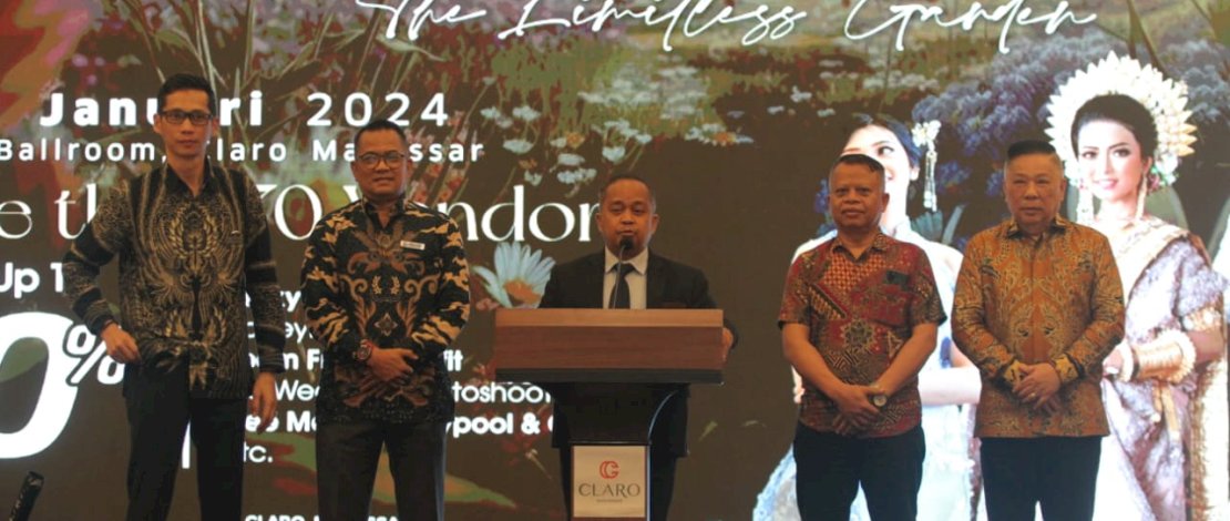 Pembukaan Luxury Wedding Vaganza "the limited garden" Claro Hotel Makassar Pembukaan Luxury Wedding Vaganza "the limited garden" Claro Hotel Makassar