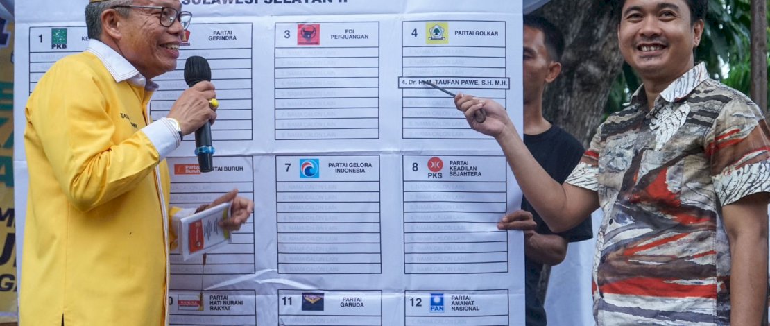 Sosok Berpretasi, Masyarakat Bulukumba sambut hangat kedatangan Taufan Pawe