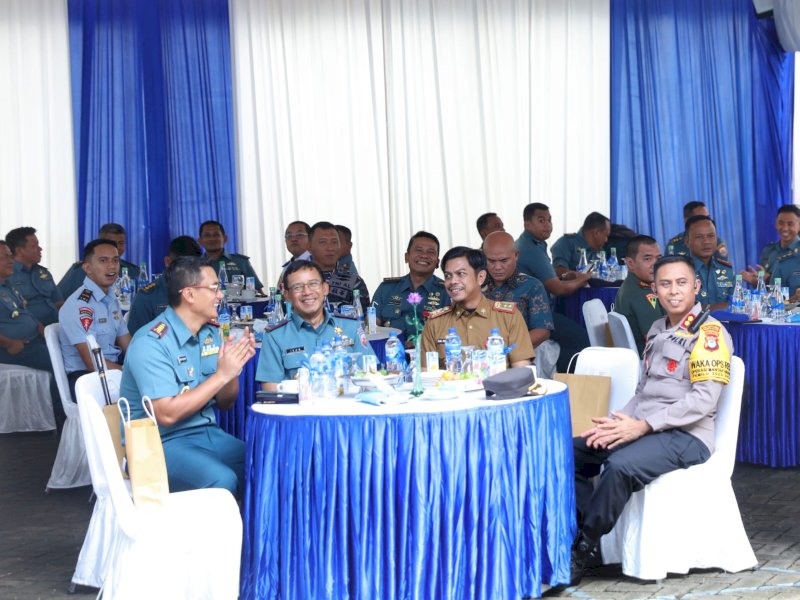 HUT ke-6 Santrol Lantamal VI, Firman Pagarra Harap Tetap Kompak Jaga Perairan Makassar
