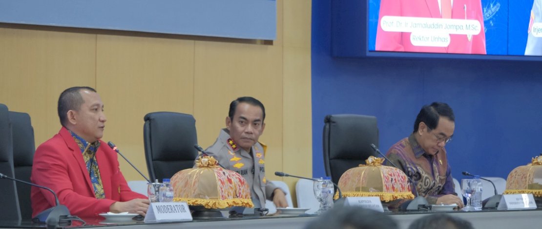 Kapolda Sulsel Kunjungi Unhas, Bahas Kolaborasi Pembentukan S3 Forensik