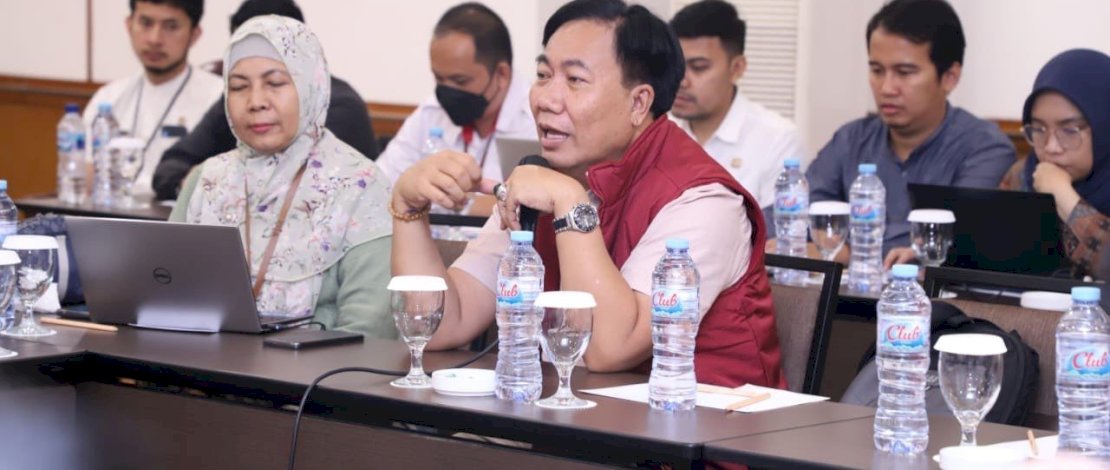 Rapat koordinasi terkait percepatan pelaksanaan seleksi penerimaan mahasiswa/praja/taruna sekolah kedinasan 2024 di Jakarta, kemarin.