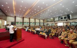 Deklarasi Bersama, Pj Gubernur Bahtiar Harap Ketua OSIS se Sulsel Jadi Pelopor Pemilu Damai 