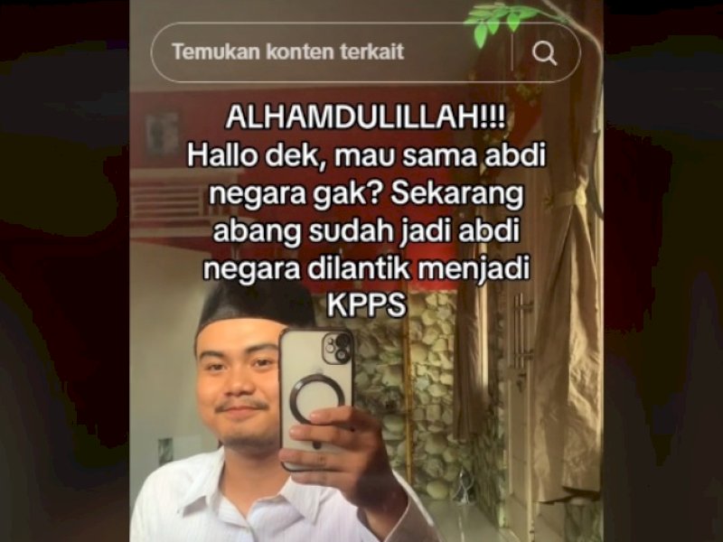 Guyonan Kocak KPPS Viral di Media Sosial: Netizen Samakan KPPS dengan Abdi Negara