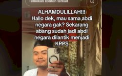 Guyonan Kocak KPPS Viral di Media Sosial: Netizen Samakan KPPS dengan Abdi Negara