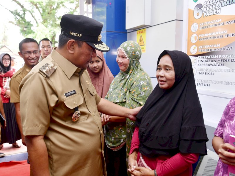 Pengobatan Gratis dan Donor Darah di Puskesmas Bantimurung, Terkumpul 30 Kantong Darah 