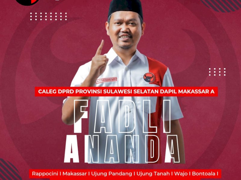 Unggul Sementara di Dapil Sulsel 1, Fadli Ananda Minta Masyarakat Kawal Suara Pileg