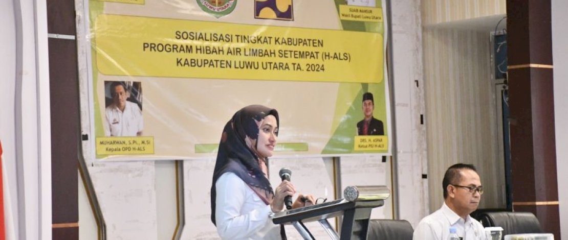 Pemda Lutra Target 311 Unit Rumah Terlayani Program Hibah Air Limbah 2024