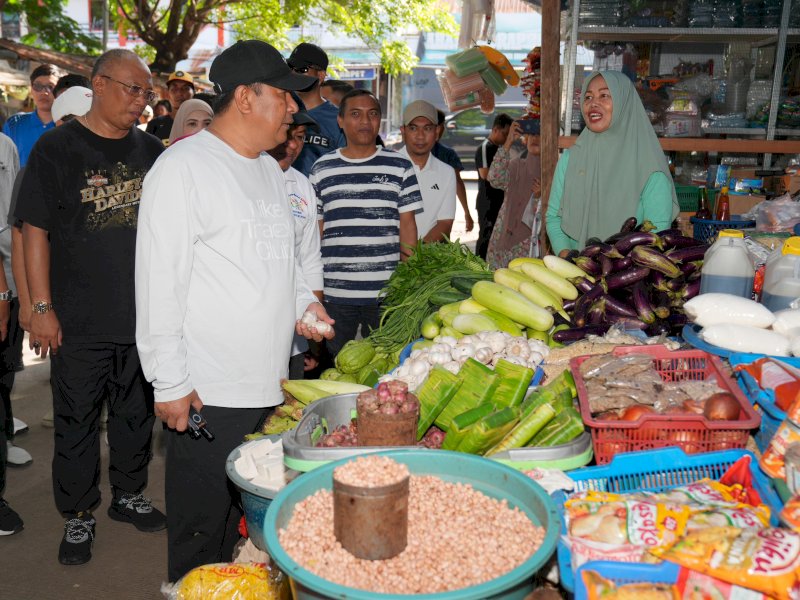 Harga Kebutuhan Pokok di Jeneponto Stabil, Stok Aman 