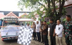 Bupati Basli Ali Launching Bantuan Pangan Tahap I untuk Warga Miskin
