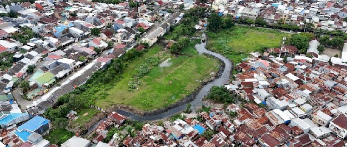 Dinas PU Makassar Buat Tali Air untuk Kendalikan Genangan, Apa Itu?