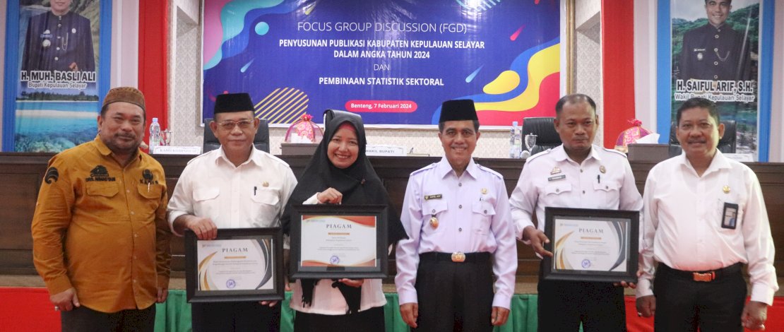 Focus Grup Discussion Penyusunan Publikasi Kabupaten Kepulauan Selayar dalam Tahun 2024 dan Pembinaan Statistik Nasional.