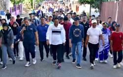 Warga Wajo Ikut Senam Jantung Sehat Bersama Pj Gubernur Sulsel