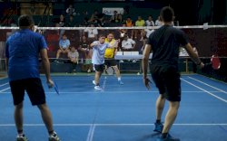 PHRI Sulsel Meriahkan Ulang Tahun ke-55 dengan Badminton Exhibition