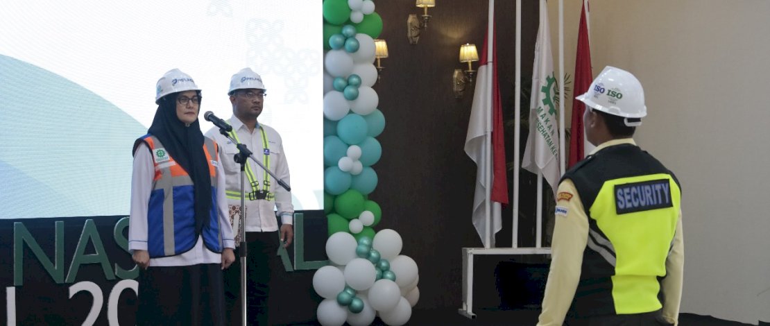 Pelindo Regional 4 Gelar Apel dan Seminar dalam Rangka Bulan K3 Tahun 2024