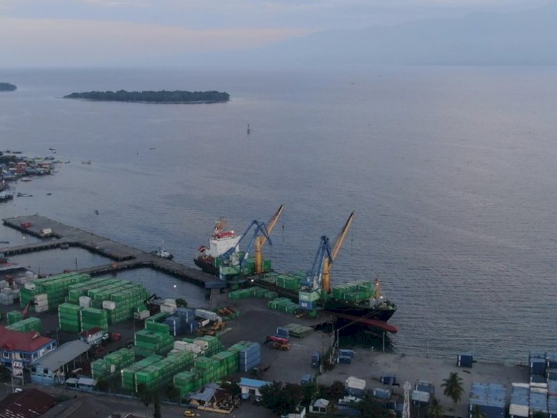 Giat Ekspor Dongkrak Kinerja 2023 Pelindo Regional 4 Biak