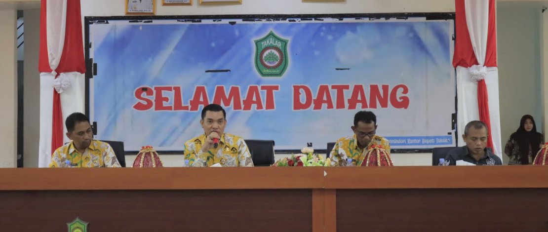 Pj Bupati Takalar memimpin rapat persiapan pelaksanaan MTQ ke XXXIII dimana Kabupaten Takalar akan menjadi tuan rumah.