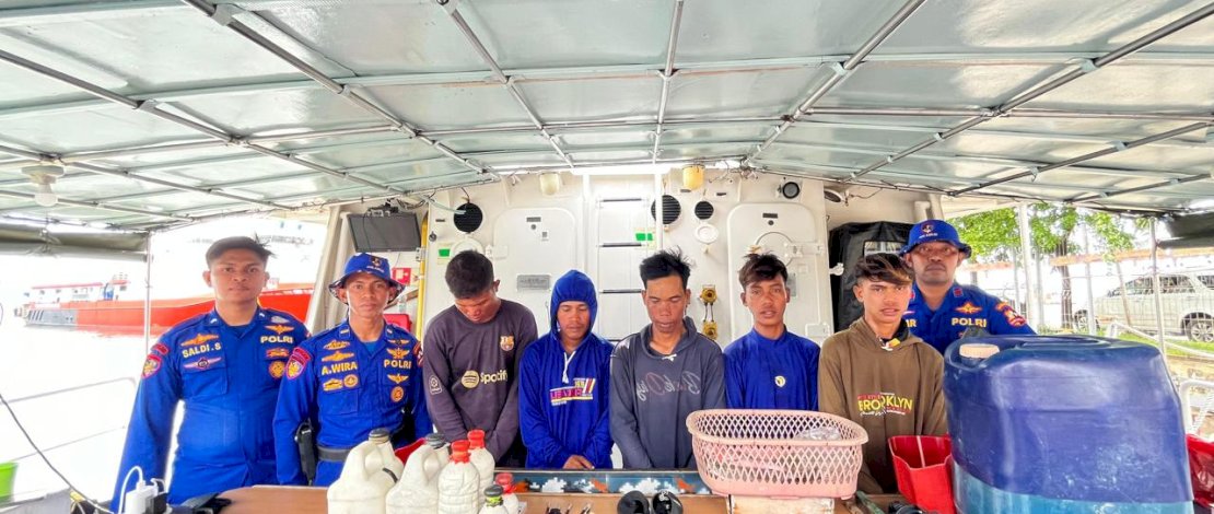 Heboh! Nelayan Pangkep Terpergok Ngebom Ikan