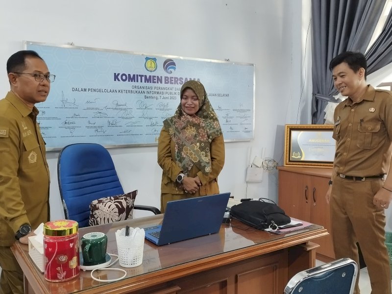 Kabid Humas Diskominfo Selayar Didatangi Pejabat Pemprov, Bahas Apa?