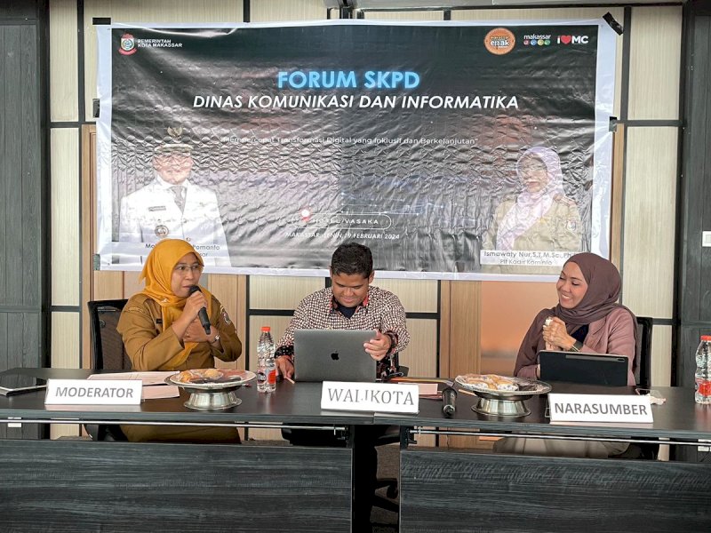 Plt Kadis Kominfo Paparkan Peran Krusial Kominfo di Forum SKPD