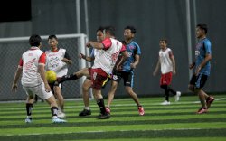 Bersama Jurnalis Makassar, Astra Internasional Meriahkan Ulang Tahun ke-67 dengan Fun Mini Soccer