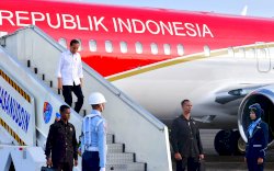 Selamat Datang di Sulsel, Presiden Jokowi Tiba di Makassar