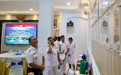 Danny Pomanto Hadiri Sertijab Komandan Lanal Kendari dan Dansatrol Lantamal VI Makassar