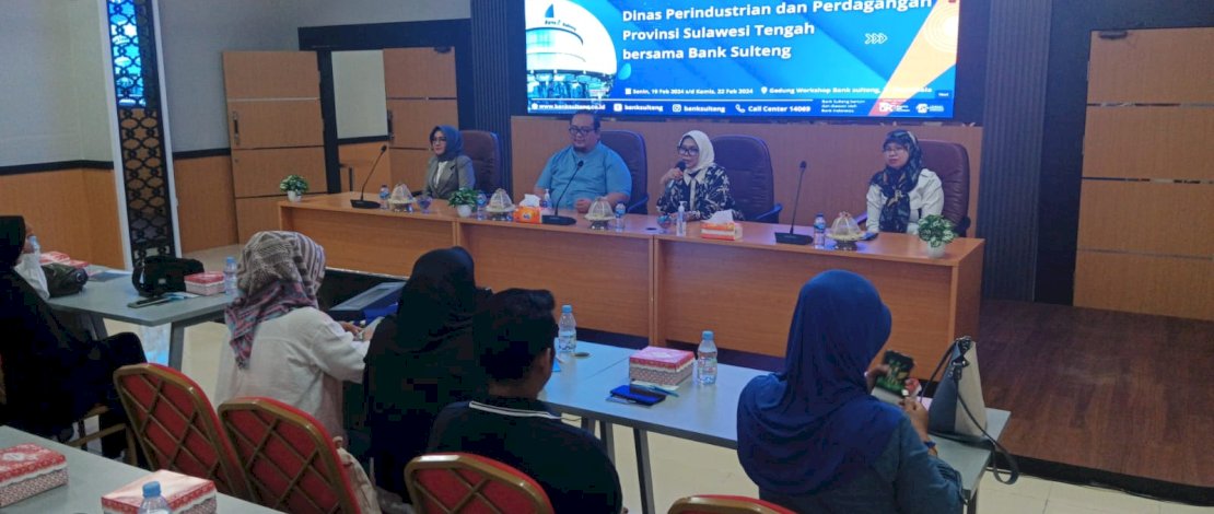 Pelatihan UMKM oleh Bank BPD Sulteng