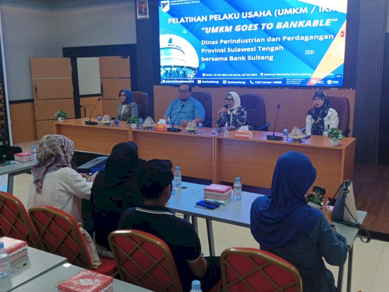 BPD Sulteng Gelar Pelatihan Perbankan untuk Ratusan UMKM di Palu