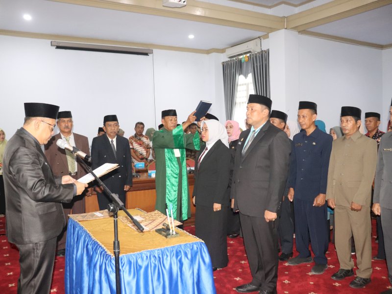Gerbong Mutasi Kembali Bergerak di Pemkab Selayar, Berikut Nama-nama Pejabat yang Dilantik