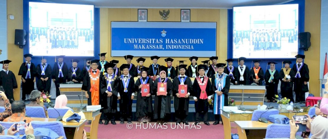 Universitas Hasanuddin kembali menyelenggarakan Rapat Paripurna Senat Akademik Terbatas dalam rangka upacara penerimaan tiga jabatan profesor baru dari Fakultas Ilmu Kelautan dan Perikanan. Universitas Hasanuddin kembali menyelenggarakan Rapat Paripurna Senat Akademik Terbatas dalam rangka upacara penerimaan tiga jabatan profesor baru dari Fakultas Ilmu Kelautan dan Perikanan.