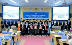 Unhas Kukuhkan Tiga Professor Baru dari Fakultas Ilmu Kelautan dan Perikanan