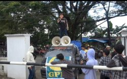 Apresiasi Kinerja KPU, Aliansi Pemuda Kawal Pemilu Gelar Aksi Damai