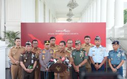 Pj Gubernur Bahtiar Paparkan Rencana Pembangunan Sulsel di Depan Presiden Jokowi 