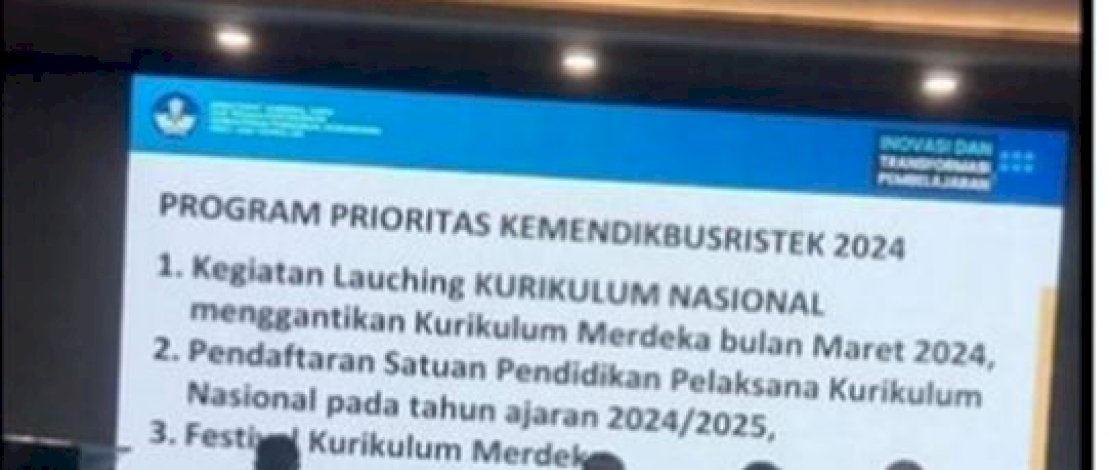 Cek Fakta Kurikulum Nasional Pengganti Kurikulum Merdeka, Simak Klarifikasi Kemendikbud