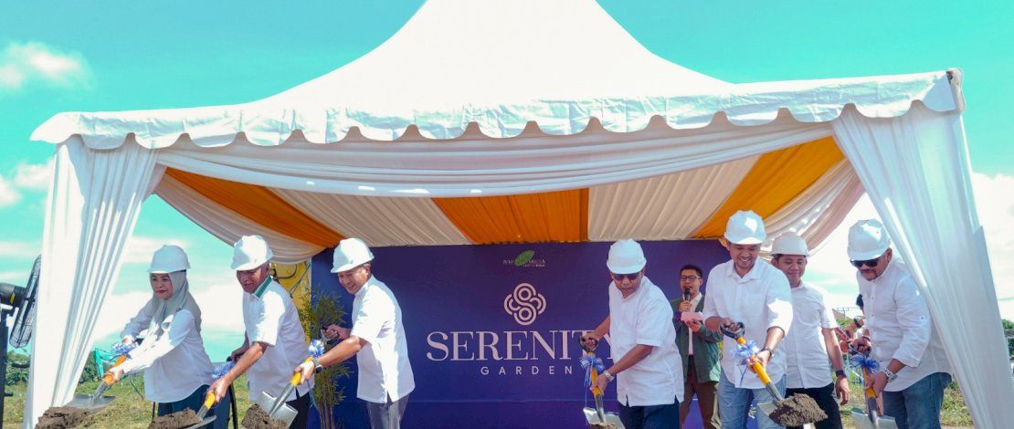 Groundbreaking Pembangunan Serenity Garden Bukit Baruga, Jumat 1 Maret 2024 Groundbreaking Pembangunan Serenity Garden Bukit Baruga, Jumat 1 Maret 2024