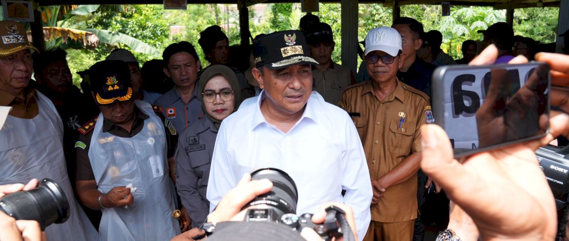 Penjabat Gubernur Bahtiar Baharuddin mengeluarkan 4 imbauan untuk mengantisipasi banjir.